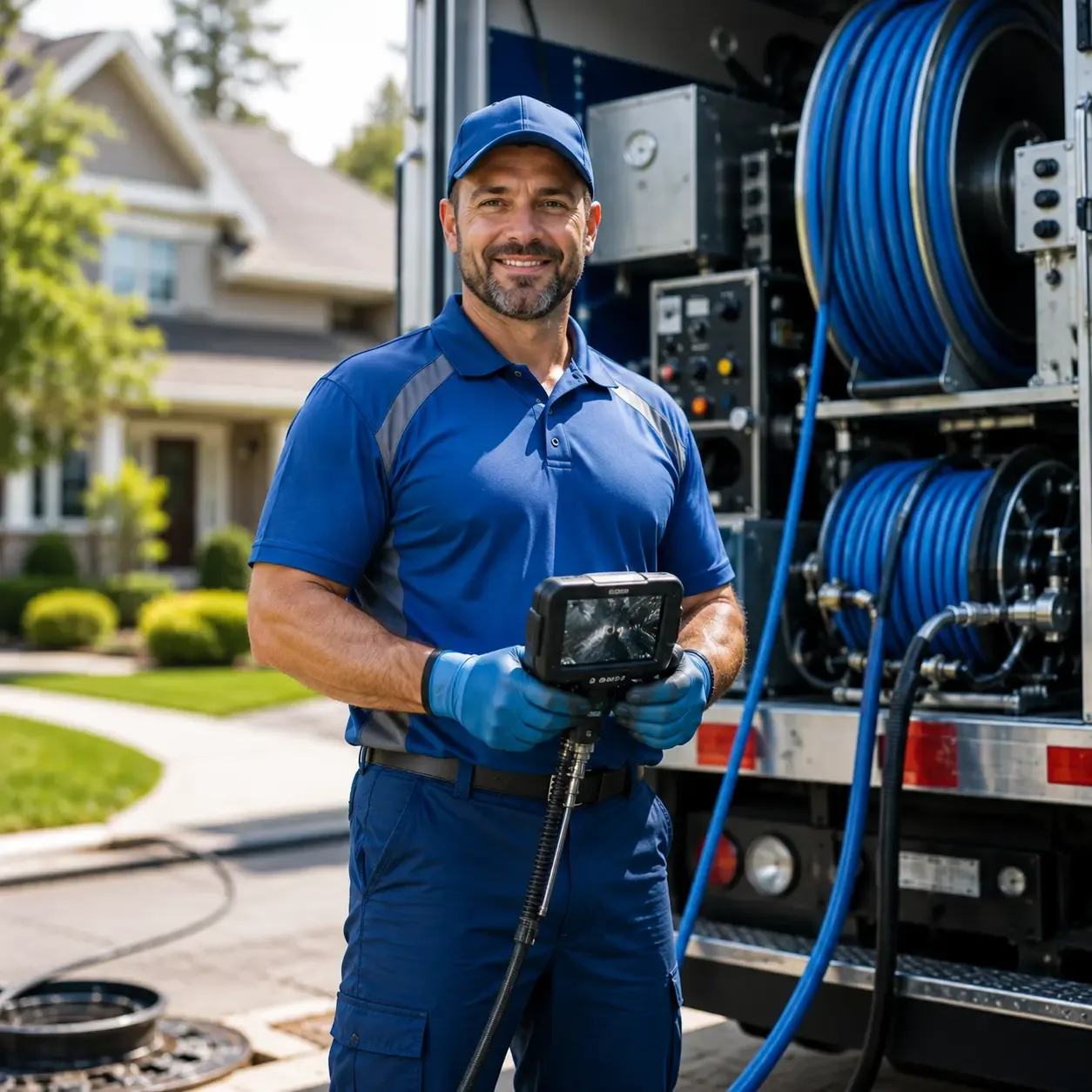 Local outdoor drain cleaning specialists in Neotsu, OR